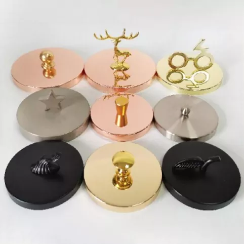 कस्टम मोमबत्ती जार ढक्कन