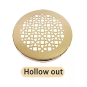 खोखला टिन मोमबत्ती जार ढक्कन